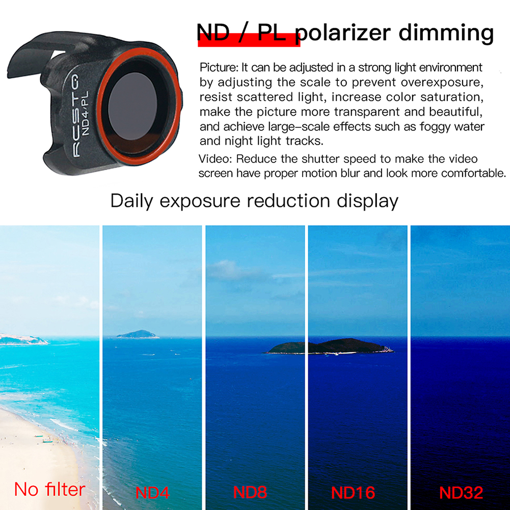 DJI Mini 2 Camera Lens Filter  – обзор и цена Drone Ndvi