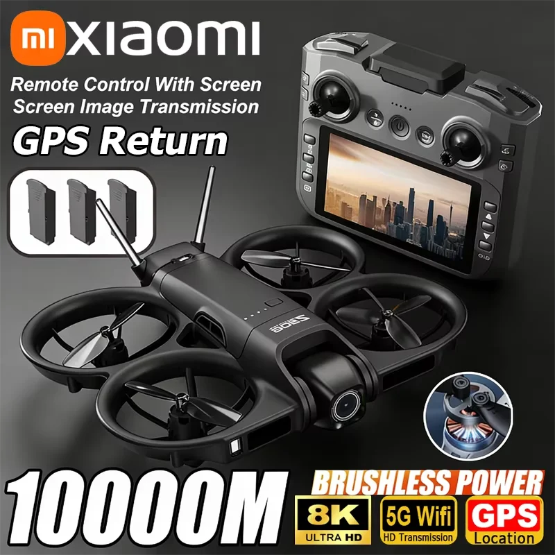Xiaomi Z906 Drone 8K Aerial HD – обзор и цена Drone Mapping