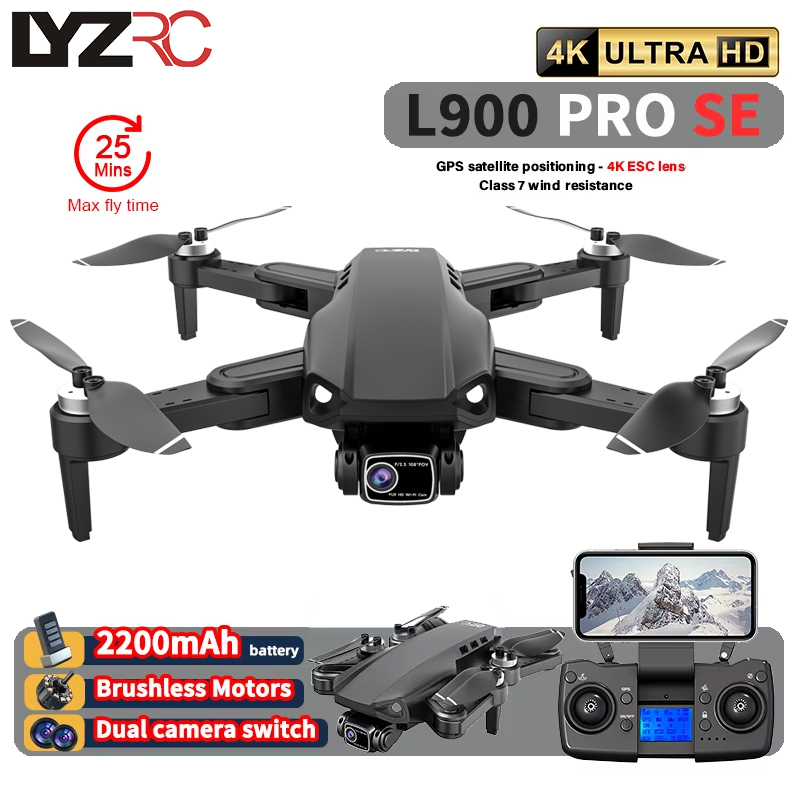 L900 Pro SE MAX GPS Drone 4K P – обзор и цена Drone Surveying