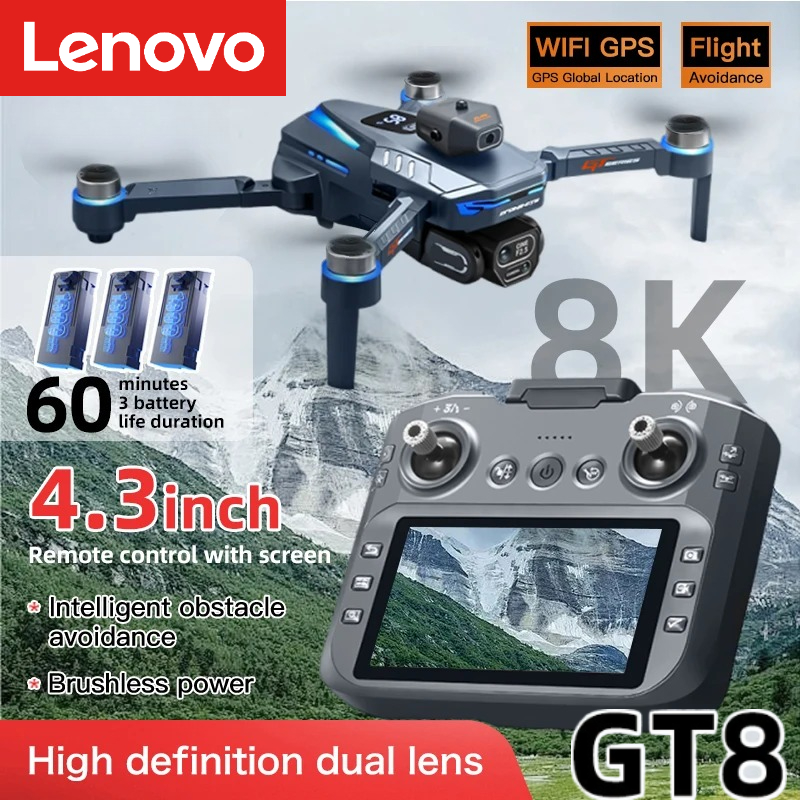 Lenovo GT8 Drone 8K Profession – обзор и цена Drone Thermal Imaging