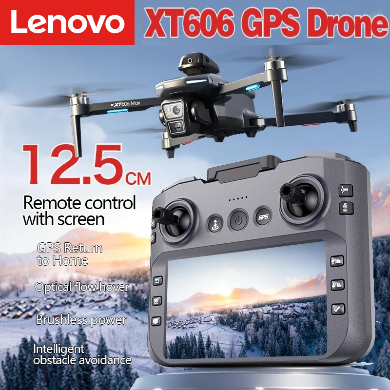 Lenovo XT606 MAX GPS Drone 4k  – обзор и цена Drone Thermal Imaging