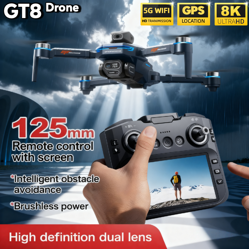 For Genuine GT8 Drone 4K Profe – обзор и цена Drone Thermal Imaging
