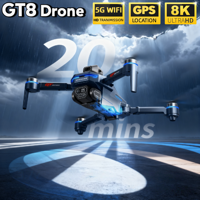 For Genuine GT8 Drone 4K Profe – обзор и цена Drone Thermal Imaging