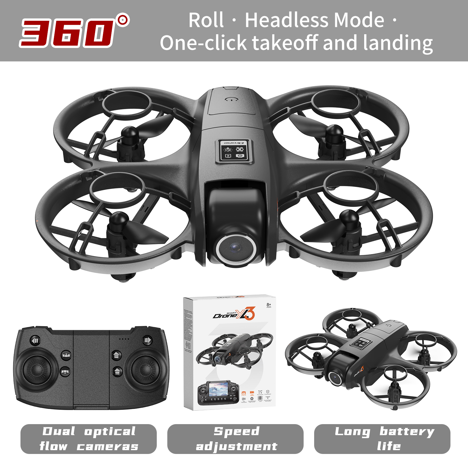 YL3 Remote-Controlled Drone wi – обзор и цена Drone Cinematic