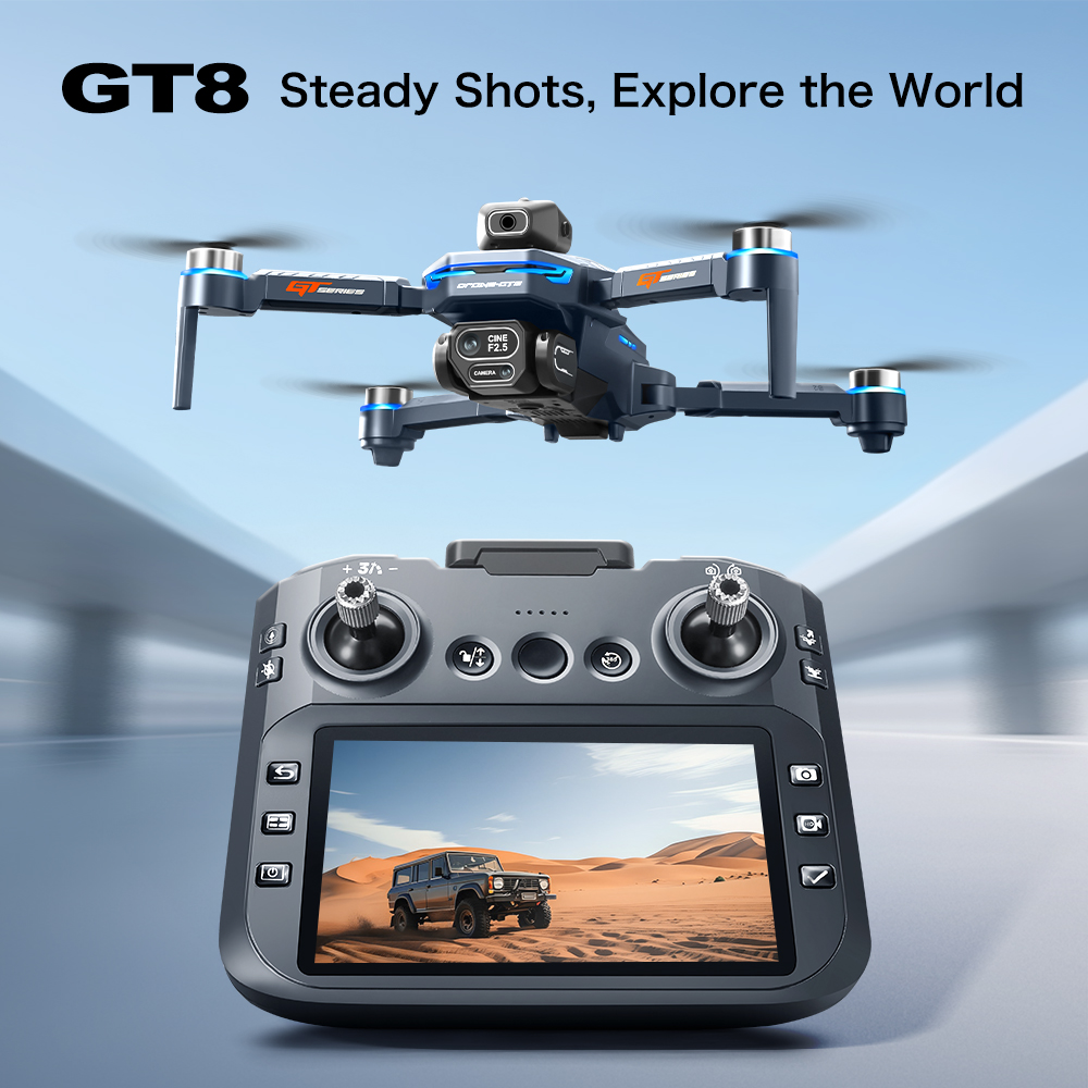 GT8 Obstacle Avoidance Aerial  – обзор и цена Drone Lidar
