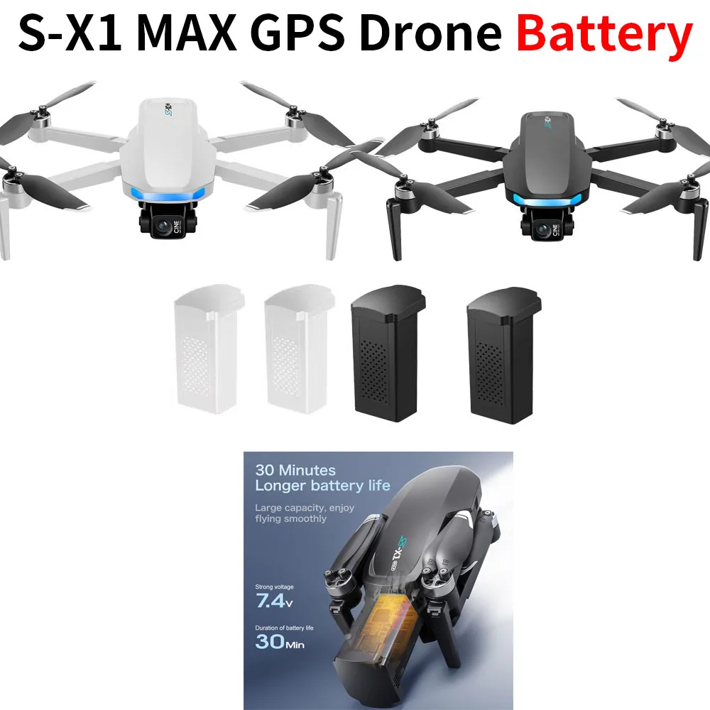 S-X1 MAX GPS Drone Battery 7.4 – обзор и цена Drone Mapping